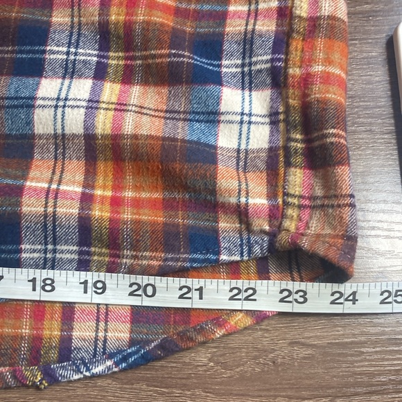 Mens EUC Red Head Brand Co Multi Colored Flannel Large - Picture 7 of 7